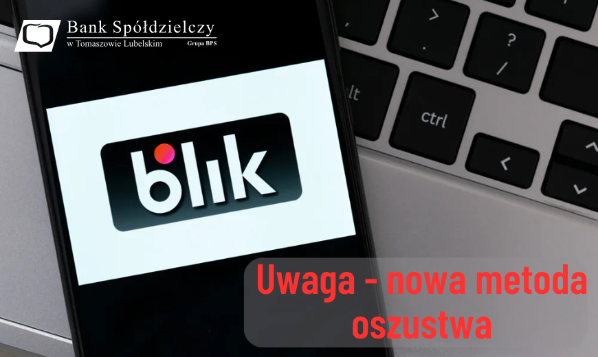 Uwaga - nowa metoda oszustwa